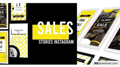 Sales Stories Instagram Product Promo template preview