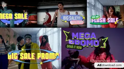 Sales Titles Animation Titles template preview