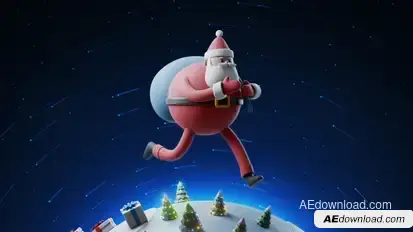 Santa Claus Is Coming Openers template preview