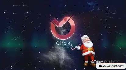 Santa Magic Logo 2 Logo Stings template preview