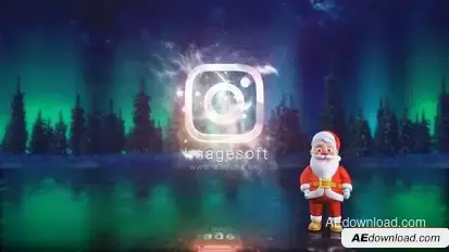 Santa Magic Logo Logo Stings template preview