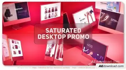 Saturated Desktop Promo Openers template preview