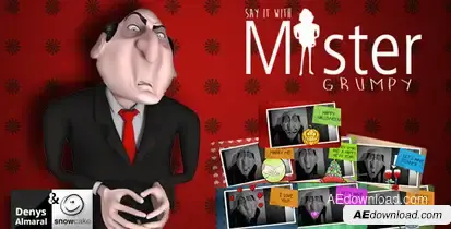 Say It With Mister Grumpy Openers template preview