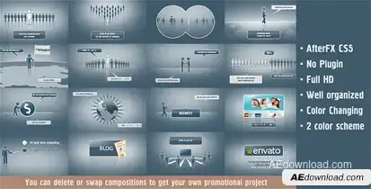 Scenes for Promotion Openers template preview