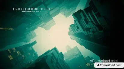Sci-Fi City Trailer Openers template preview