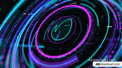 Sci-Fi HUD Intro Logo Stings template preview