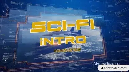 Sci-Fi Intro Openers template preview