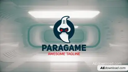 Sci-Fi Ship Logo Reveal Logo Stings template preview