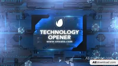 Sci-Fi Technology Opener Openers template preview