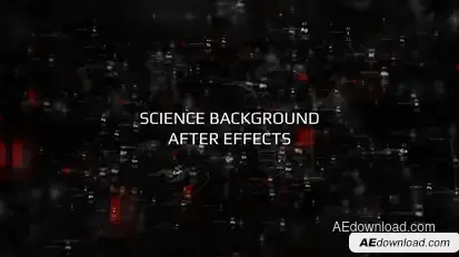 Science Background After Effects Elements template preview