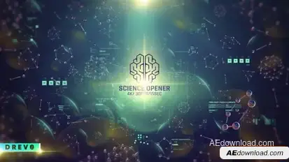 Science Opener/ Covid 19/ Brain/ Medicine Science Laboratory Titles/ Physical/ Modern Technology/ TV Openers template preview