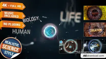 Science Physics Biology Intro Openers template preview