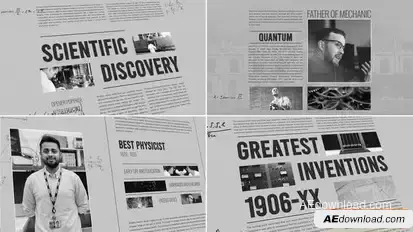 Scientific Documentary Openers template preview