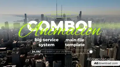 Screen Minimal Titles Titles template preview