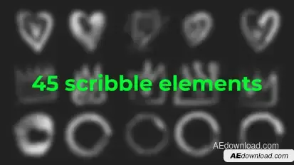 Scribble Elements Elements template preview