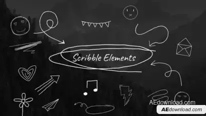 Scribble Elements Elements template preview