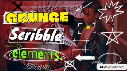 Scribble Elements Elements template preview