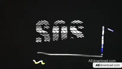 Scribble Logo Logo Stings template preview