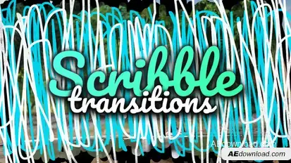 Scribble Transitions Elements template preview