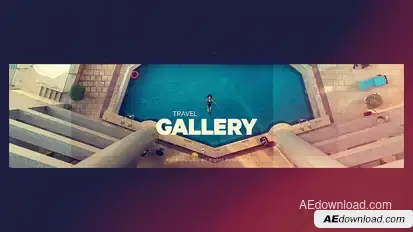 Scroll Gallery Video Displays template preview