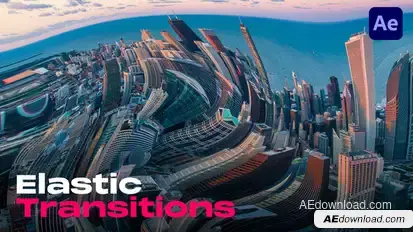 Seamless Elastic Transitions Elements template preview