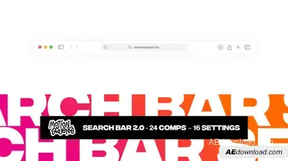 Search Bar 2.0 Elements template preview