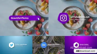 Search Engine Logo Reveal – Bar Animation, Typing Text, Click Effect and Business Branding Intro Logo Stings template preview