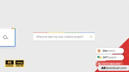 Search Logo Reveal Logo Stings template preview