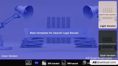 Search Logo Reveal Logo Stings template preview