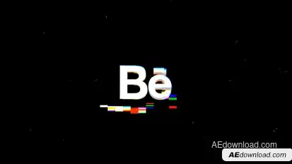 Search Minimal Glitch Logo Logo Stings template preview