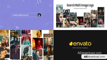 Search Multi Image Logo Elements template preview