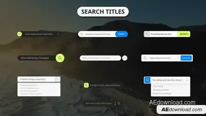 Search Titles Elements template preview