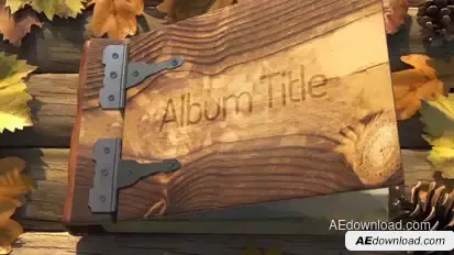 Seasons Change Photo Album Video Displays template preview