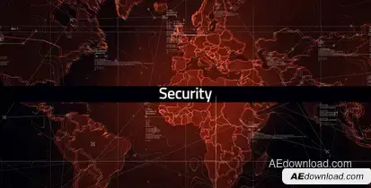 Security Video Displays template preview