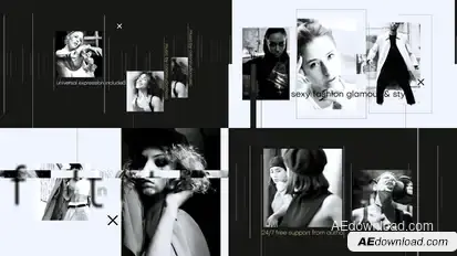 Sexy Fashion Opener broadcast-packages template preview