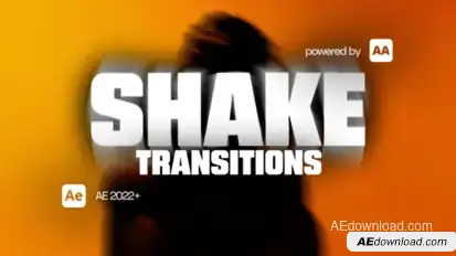 Shake Transitions Pack: Dynamic Impact & Camera Shake Effects for After Effects Elements template preview
