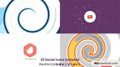 Shape Logo Intro Logo Stings template preview