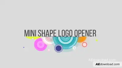 Shape Logo Minimal Logo Stings template preview