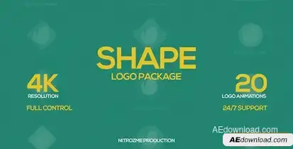 Shape Logo Pack Logo Stings template preview