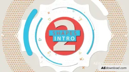 Shapes Intro 2 Logo Stings template preview