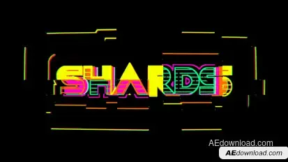 Shards Title Opener Titles template preview