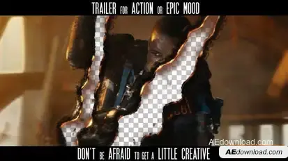 Shatter Burn Trailer Openers template preview