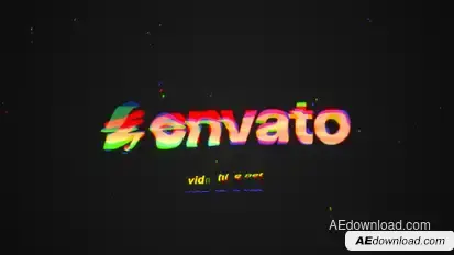 Shift Glitch Reveal Logo Logo Stings template preview
