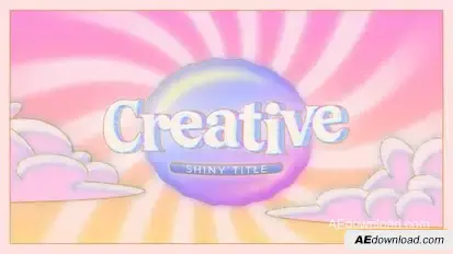 Shiny Title & Logo Logo Stings template preview