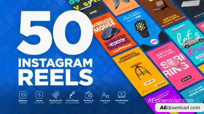Shopping Instagram Reels Product Promo template preview