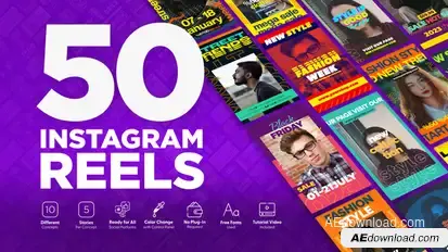Shopping Instagram Reels Product Promo template preview