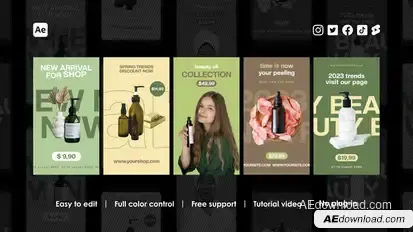Shopping Instagram Reels Product Promo template preview