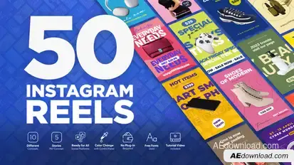 Shopping Instagram Reels Product Promo template preview
