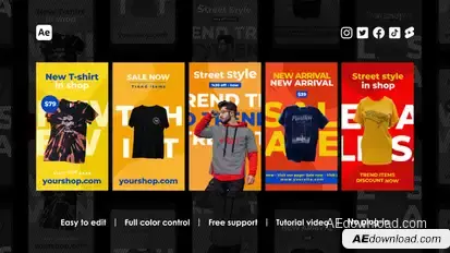 Shopping Instagram Reels Product Promo template preview