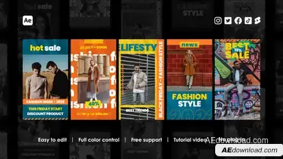 Shopping Instagram Reels Product Promo template preview